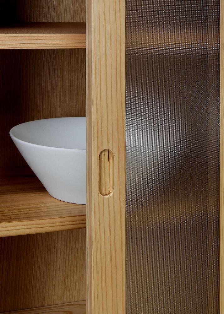 大容量フリーボード 組子デザイン カメヤ家具工芸 大川家具