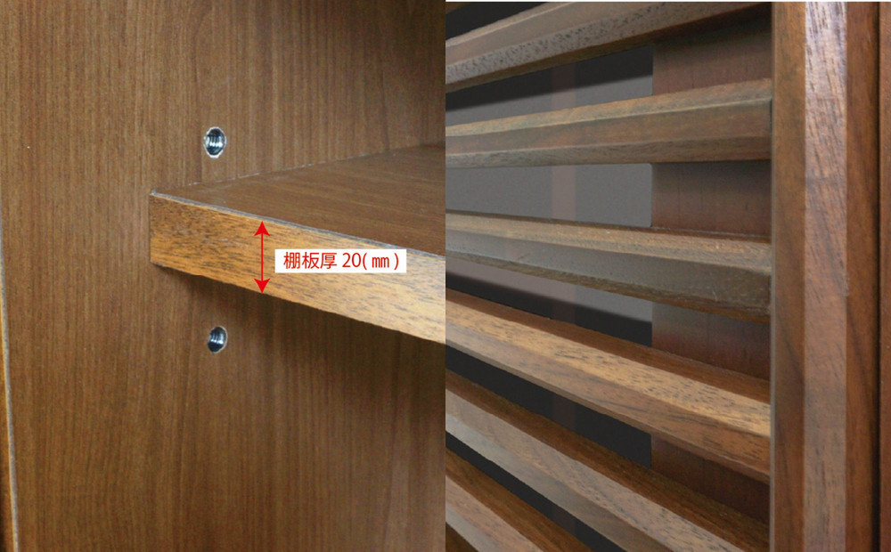 無垢リビング家具ソリド(ローボード テレビ台・TVボード)140cm(円形木製脚)【6色】