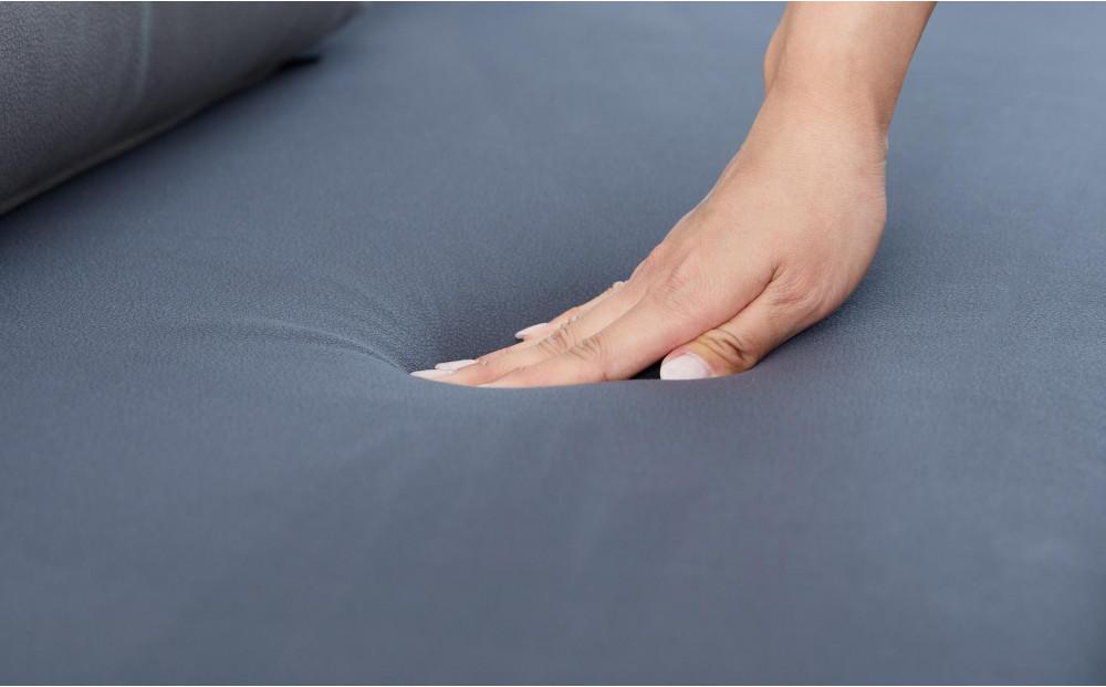 【本体取替カバー(同色)セット】 リバティ2 スツール 65cm ダークグレー【モーブル】【大川家具】