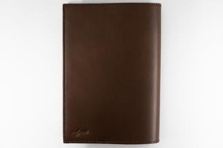 maf pinto (マフ ピント) レザーブックカバー四六判ハードカバーサイズ（レギュラーモデル）【ダークブラウン】