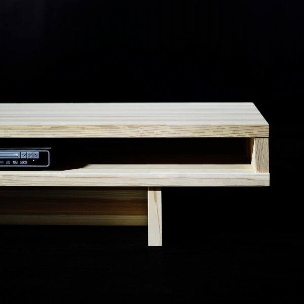 【ナチュラル＆スタイリッシュな国産杉テレビ台】クラブＡＶボード 150 国産杉