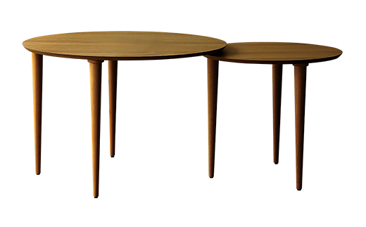 【開梱設置】高野木工  バルーンダイニングテーブル［単品］ ウォールナット【10年保証】