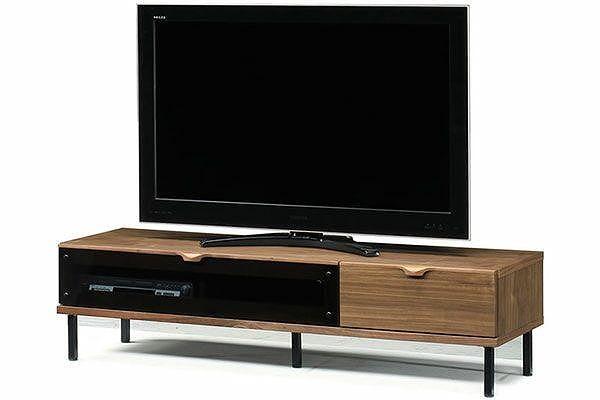 【幅152 奥行46 高さ38.3】シモン152テレビボード （ウォールナット）