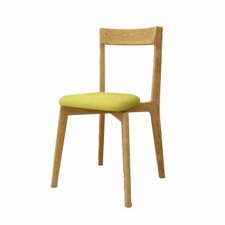 【開梱設置】高野木工 リアルト チェア ホワイトオーク 生地：CHART6 ミモザ【10年保証】