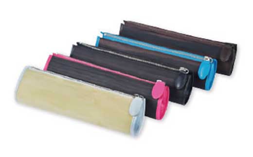 木のペンケース 黒檀×ターコイズ