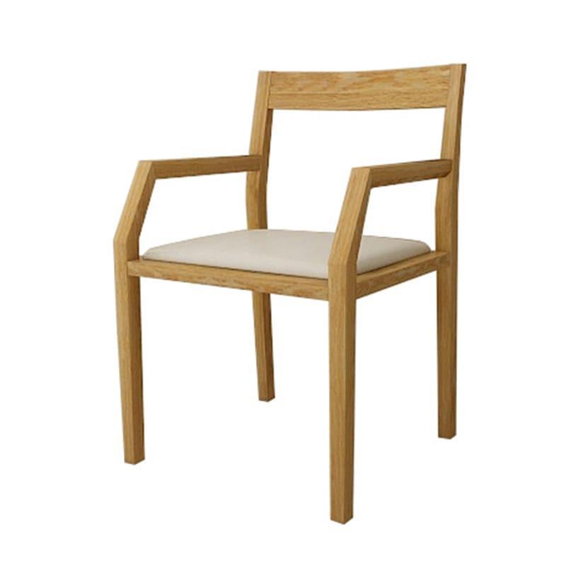 【開梱設置】高野木工 キールチェアWO 肘付き（座面：CHART7ライトグレー）【10年保証】