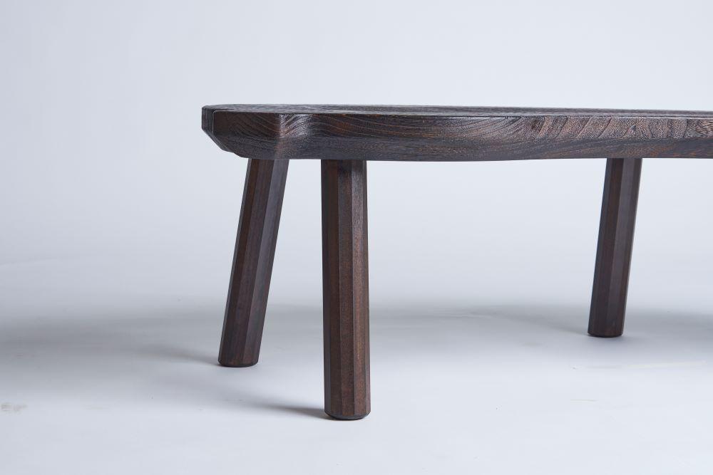 ≪大川の匠≫ 焼桐ナスビベンチ（羊毛桐材）大川家具