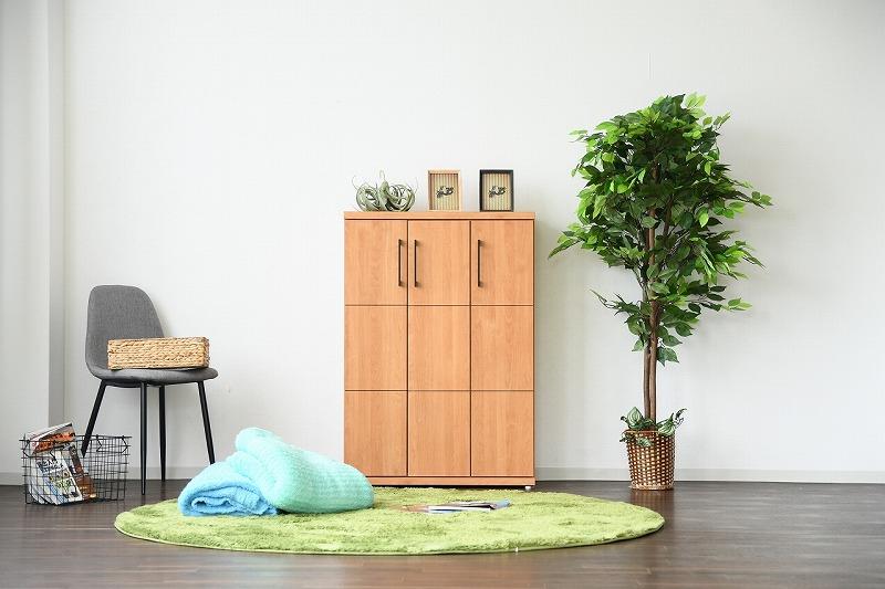 家具 靴 収納 玄関収納 幅80cm シューズボックス ラック 高さ 低め ロータイプ【ナチュラル】