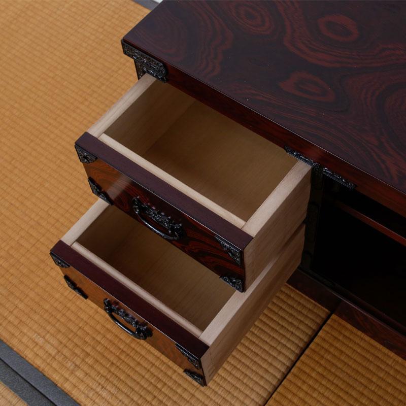 【吉野民芸 90テレビ台】★創業明治40年老舗「境木工」熟練の職人の手により1つ1つ丁寧に作り上げる伝統工芸品「吉野民芸家具」