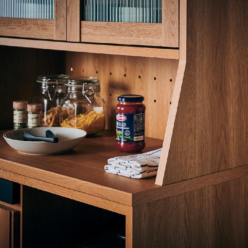 【Jyenero／ジェネロ 幅80cmダイニングボード】★大容量の収納と部屋に合わせやすいデザイン