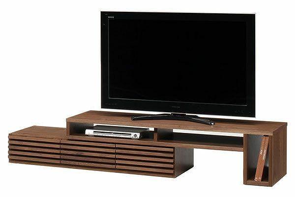 【幅153 奥行45 高さ37.3】タイム153テレビボード（ウォールナット）