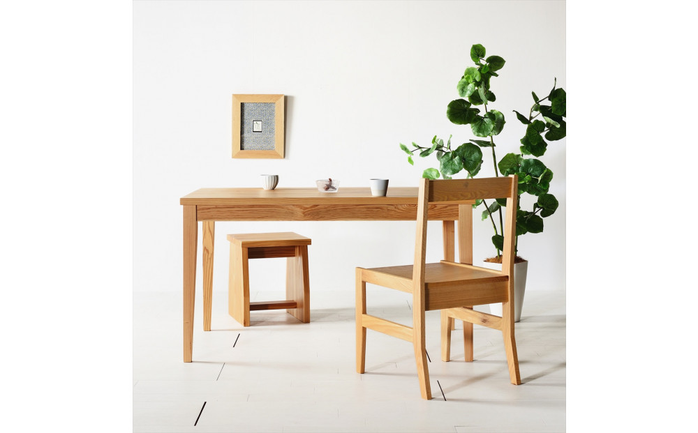 【木の香かおる国産杉のテーブル」】木の香ダイニングテーブル 120 ウレタン塗装 九州産杉 大川家具