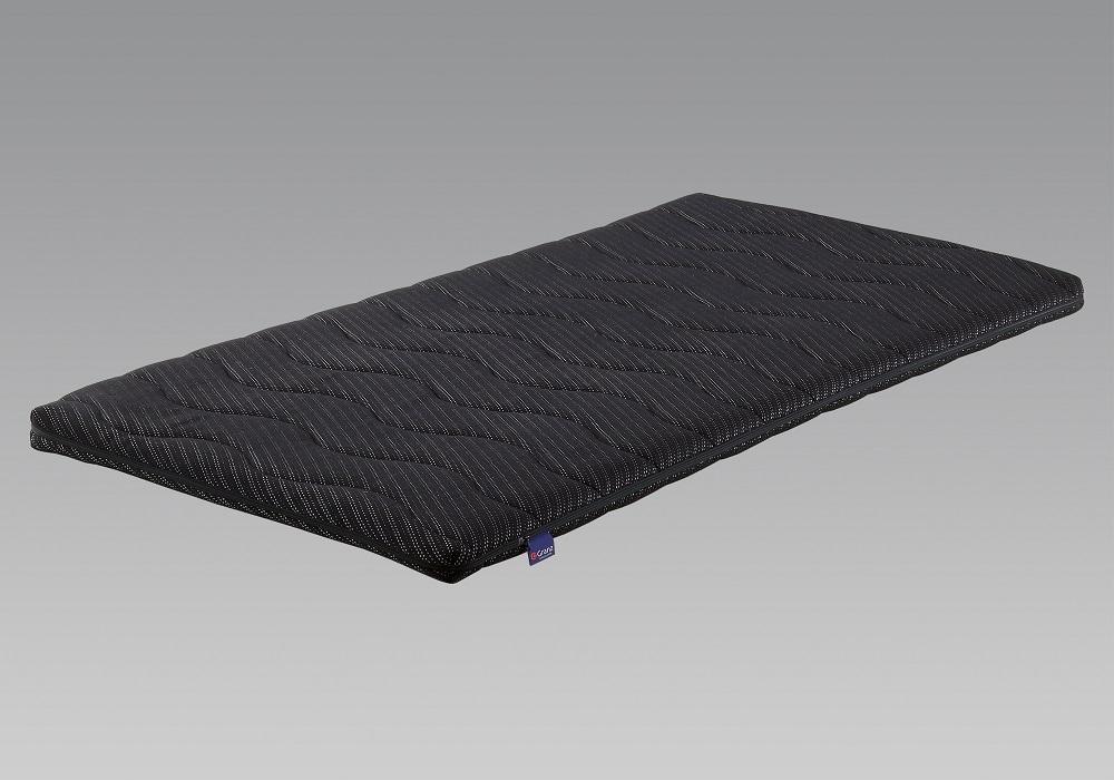 シングルサイズ 国産薄型マットレス 高体圧分散 グランふとん(S)【ブラック色】
