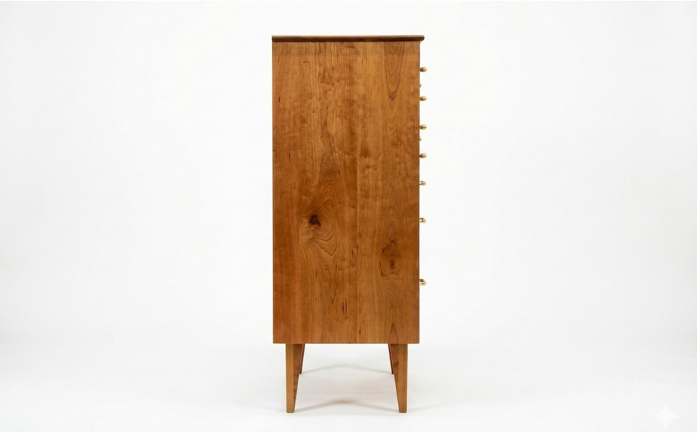 ピッキオ チェスト 無垢家具 北欧家具デザイン ブラックチェリー