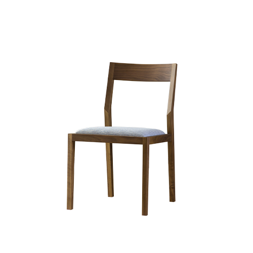 【開梱設置】高野木工 キールチェアWN 肘なし（座面：CHART6グレー）【10年保証】