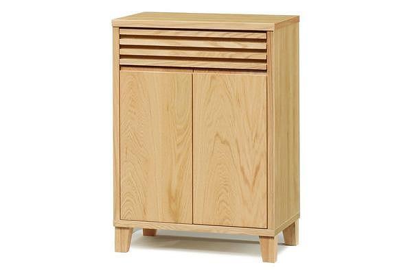 【幅62 奥行45 高さ88.5】バジル62サイドボード（レッドオーク）