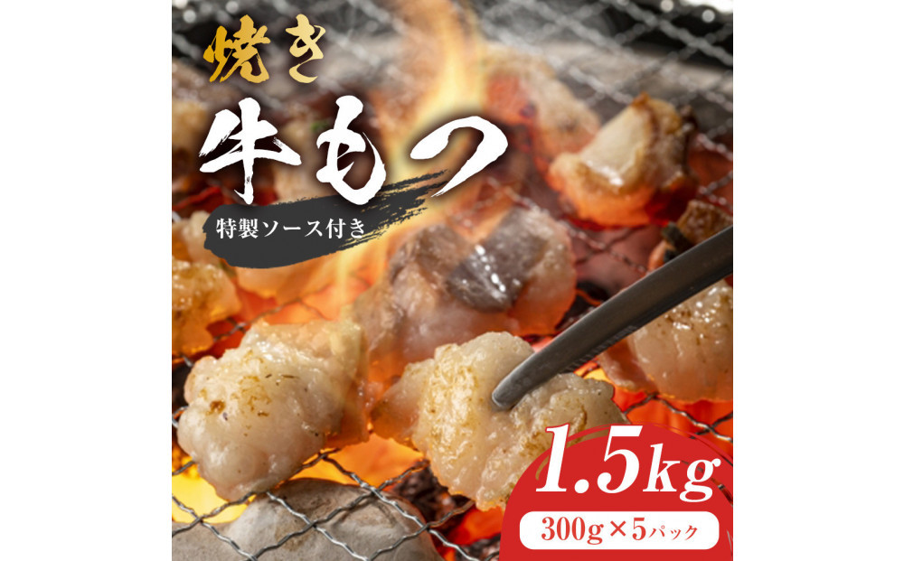 焼きもつ 1.5kg ( 300g×5パック )