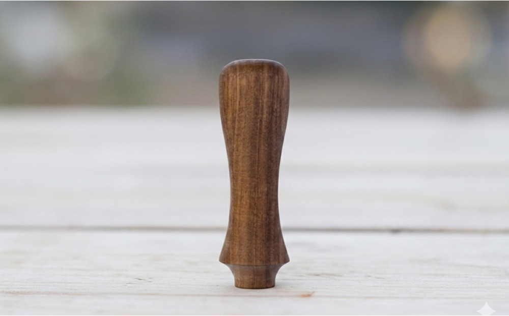 ビニール傘 木製ハンドル 持ち手部分 組み立てキット グリップス Bタイプ：エッジ ロゴ無し 大川家具