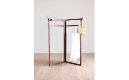 SPAGO Hanger Rack 049 walnut