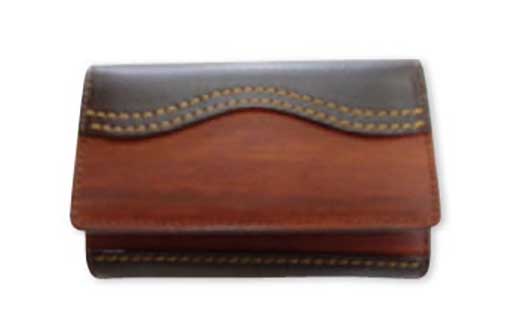 木のカードケース パドゥク