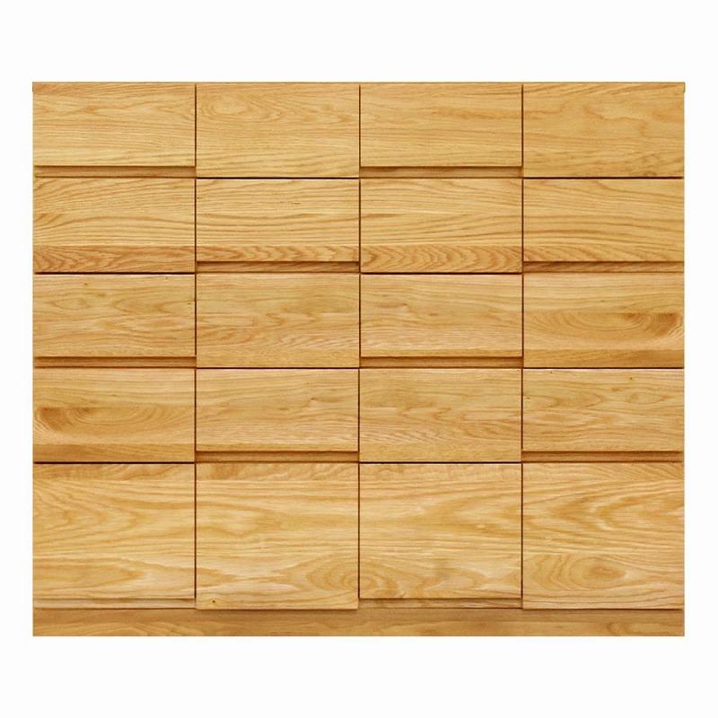 チェスト タンス 幅118 5段 奥行44 ホワイトオーク 無垢 桐たんす 箪笥 婚礼 衣類収納 大川家具 丸田木工 ココ