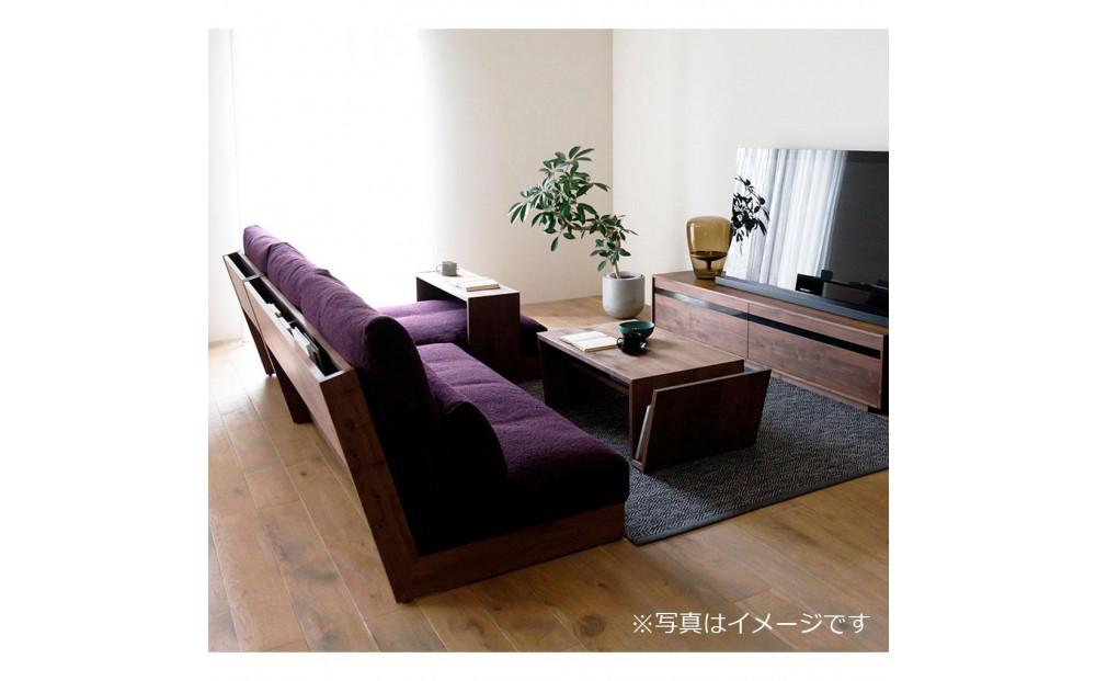 〈HIRASHIMA〉天然無垢材 ふっくらと全身を包む ハイバックスタイルのソファ LIBERIA PLUS Sofa 140 / LEATHER グラート