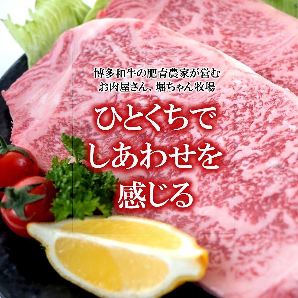 福岡県産 黒毛和牛A4ランク以上の博多和牛！ 焼肉詰め合わせ450g＆特選スライス300gセット