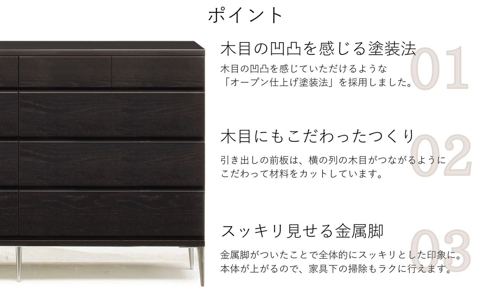 ããã©ãã¯ã倧å·å®¶å
·ã鿢±èšçœ®ãå¹
150cmã4段ããã§ã¹ããã¢ãã«ãDãå€è³æž
æšå·¥