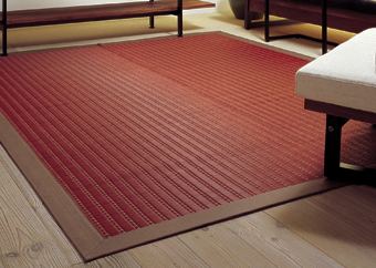 掛川織 ラグ 粋 ブラウン 190×250cm