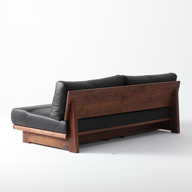 ソファ　ボールド180　WAプラス　ウォールナット無垢　本革　大川家具　福岡県　大川市