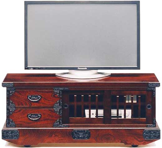 【吉野民芸 120引戸車タンス】★創業明治40年老舗「境木工」熟練の職人の手により1つ1つ丁寧に作り上げる伝統工芸品「吉野民芸家具」