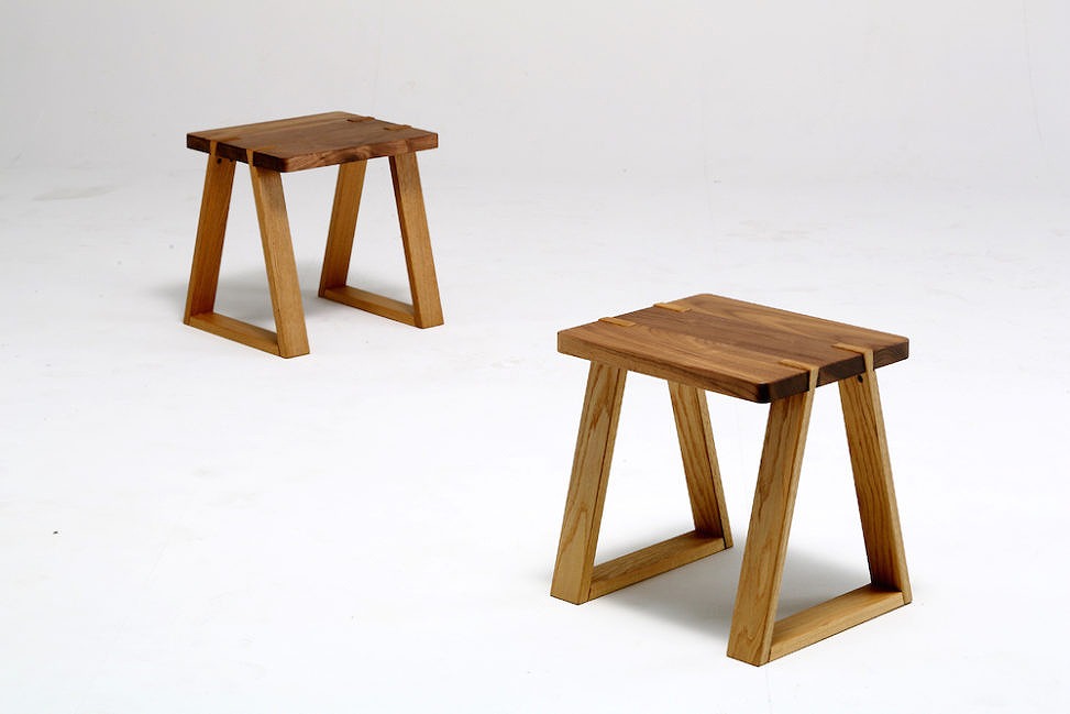 kitoki IK38 miminashi stool40×34×40／ミミなしスツール(WN)