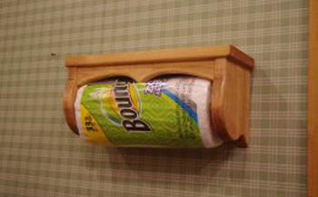 壁付けキッチンペーパーホルダー