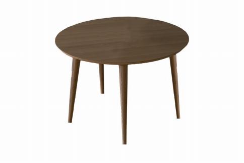 【開梱設置】高野木工 MALLOON マルーン ダイニングテーブル 直径120cm ウォルナット【10年保証】