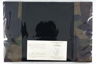 maf pinto (マフ ピント) レザーブックカバー四六判ハードカバーサイズ（レギュラーモデル）【カモフラージュダーク】