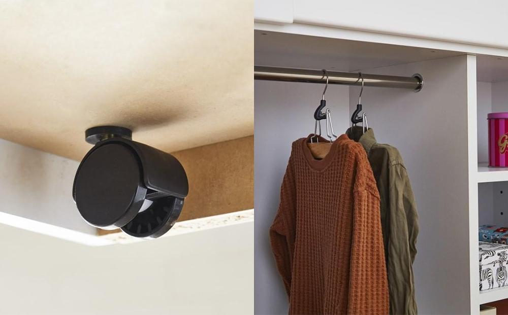 【開梱設置】”エナメル鏡面”国産組み換え式システムベッド【クララ】ツマミタイプ