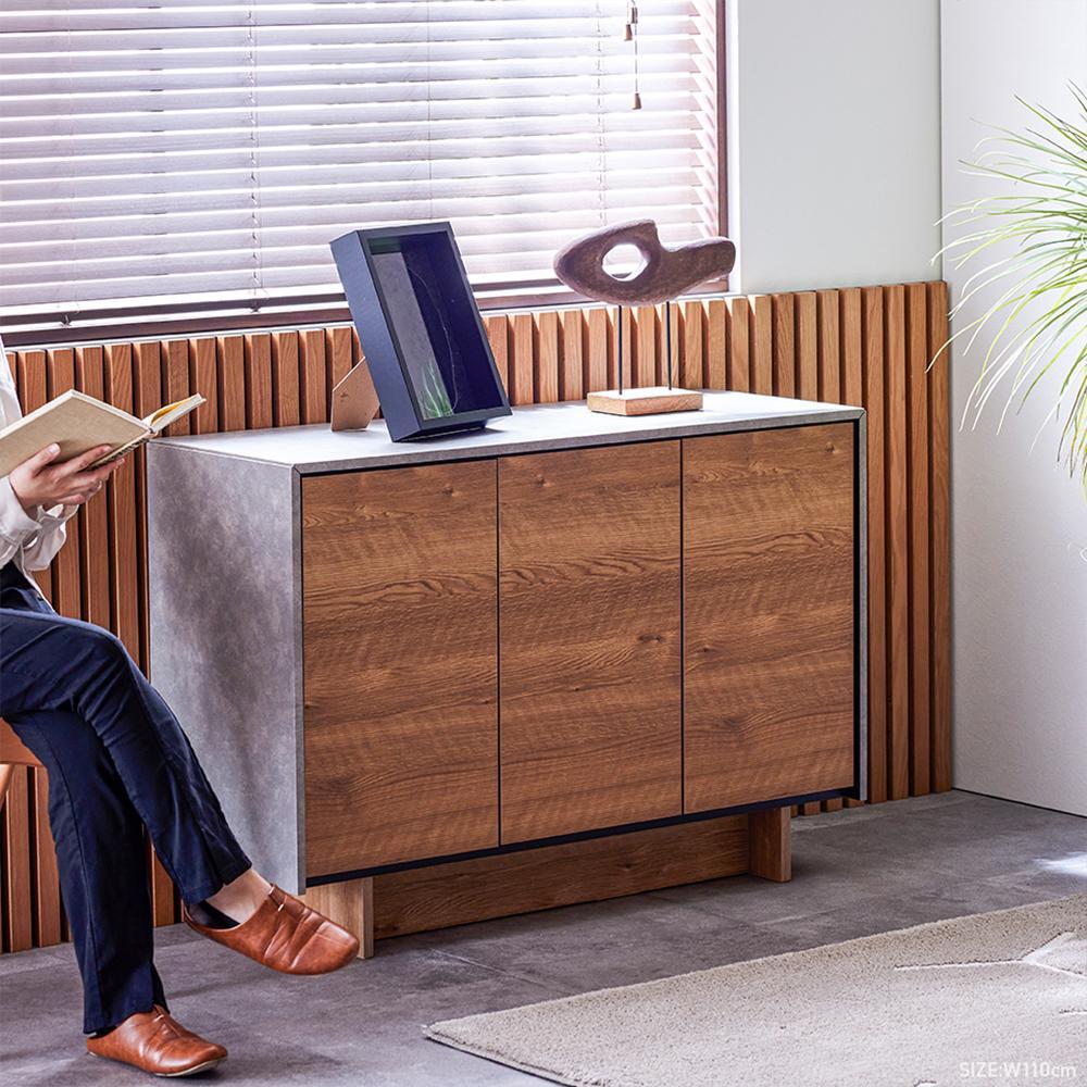 Ruler2 ルーラー2 サイドボード 幅110 cm リビング収納 【モーブル】【大川家具】