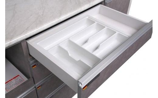 (ブラック木目)【開梱設置】オッド キッチンボード 幅130cm 上置き付 耐震 引き戸 食器棚 オープンボード 完成品 カップボード ダイニングボード 130幅 大川家具