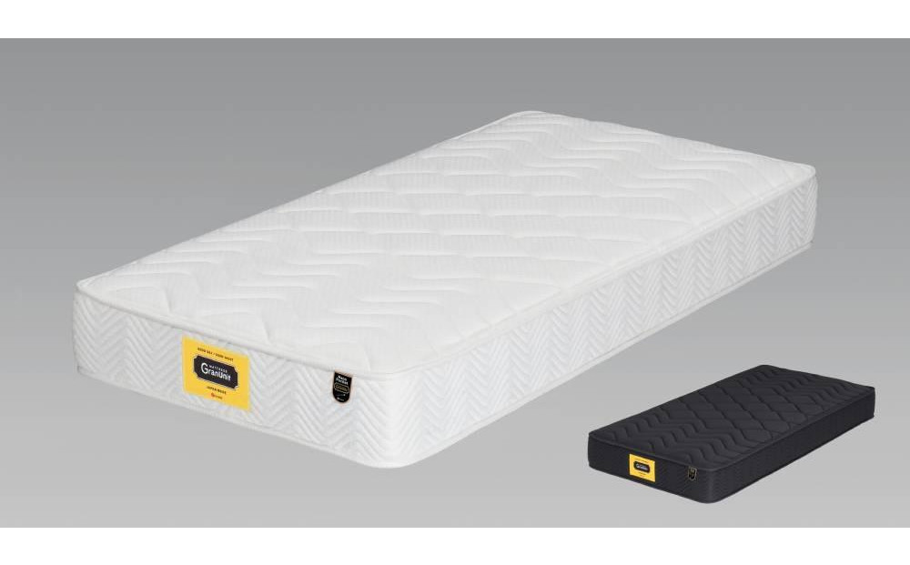 セミダブルマットレス グランユニットナノポケット【ホワイト】