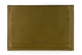 maf pinto レザーカードケース オリーブ