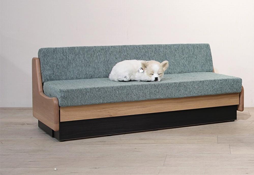 ドロシーペット【フレーム：ナチュラル／座面：水色】