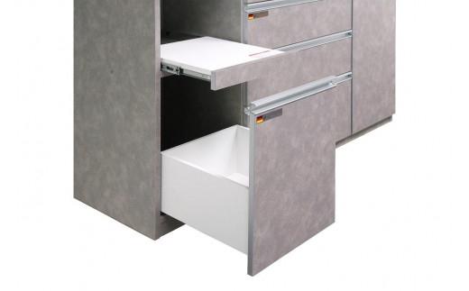 (ブラック木目)【開梱設置】オッド キッチンボード 幅130cm 上置き付 耐震 引き戸 食器棚 オープンボード 完成品 カップボード ダイニングボード 130幅 大川家具