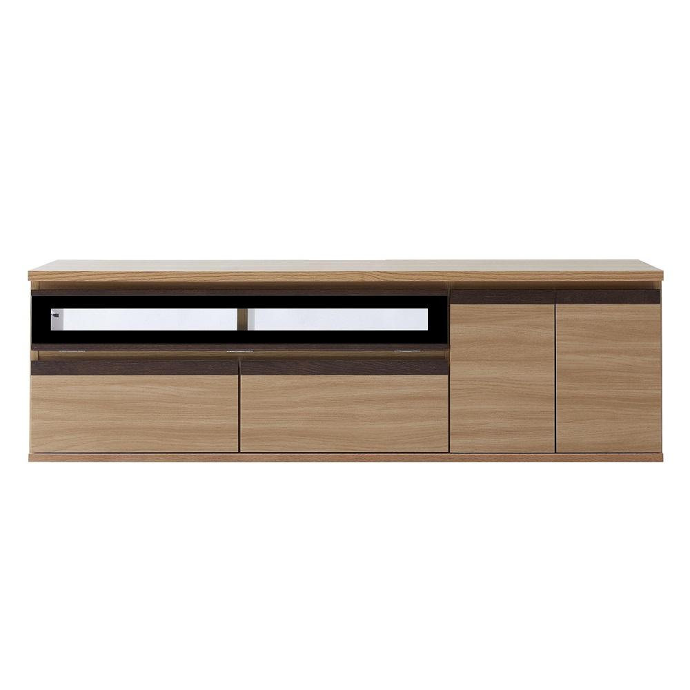 ブレイク １５０AVボード ロータイプ ＜オークナチュラル＞【モーブル】【大川家具】