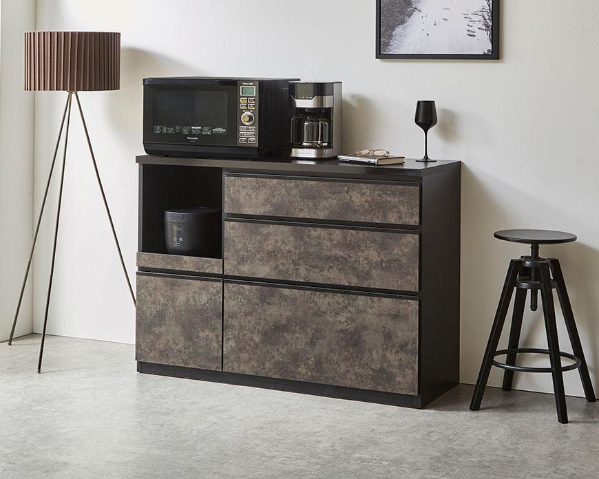 ã鿢±èšçœ®ããããã³ã«ãŠã³ã¿ãŒ ã¬ã³ãžå° ã¢ã³ãµã³ãã« å¹
119.7cm 黿Ž