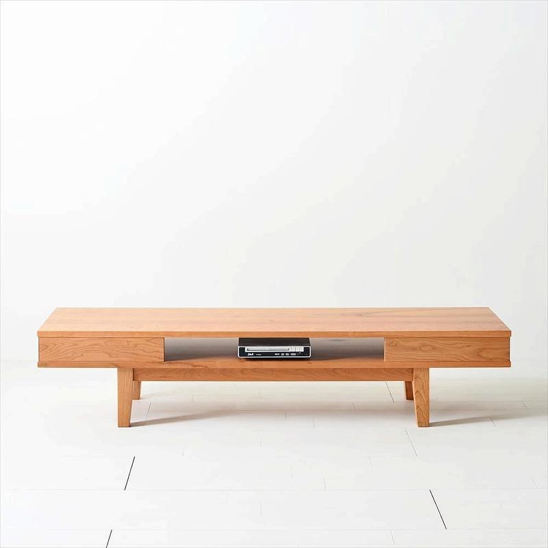 NO1テレビボード　ブラックチェリー　TVボード　TV台　無垢　天然木