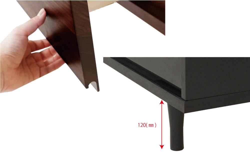 ç¡å¢ãªãã³ã°å®¶å
·ã©ã³ããŒãžã§(ããŒããŒãã»ãã¬ãå°ã»TVããŒã)å¹
130cmã6è²ã