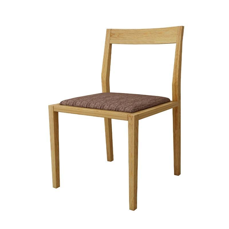 【開梱設置】高野木工 キールチェアWO 肘なし（座面：CHART6ダークブラウン）【10年保証】