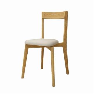 【開梱設置】高野木工 リアルト チェア ホワイトオーク 生地：CHART6 ホワイト【10年保証】