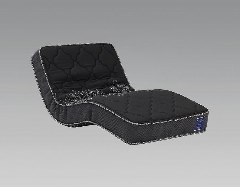 セミダブルサイズ リクライニングベッド対応 国産ポケットコイルマットレス グランムーヴハード