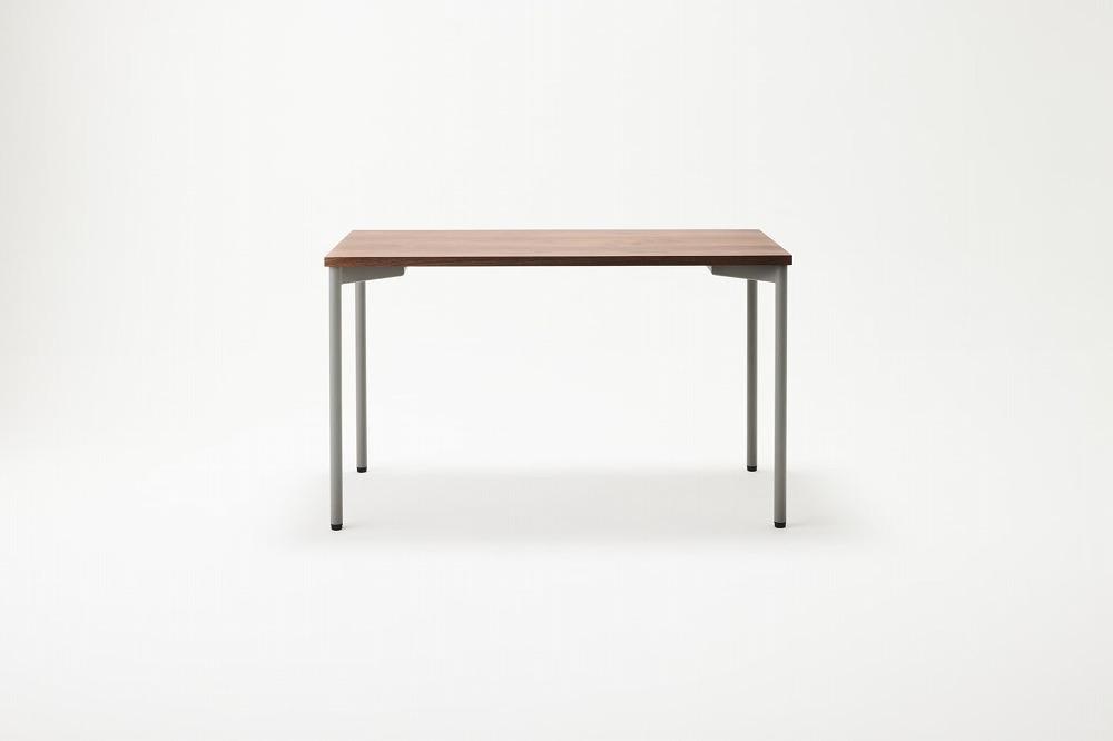 パソコンデスク シンプル デスク WAAKdesk TypeA 120 天板ウォールナット | 脚グレー